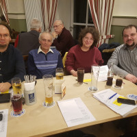 Die Vertreter aus dem Berg am Laimer SPD-Vorstand: (v.l.n.r.) Robert Kulzer, Panteleimon Christofilis, Renate Messinger, Daniel Mandic