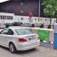 Ladestation in der Mühldorfer Str.